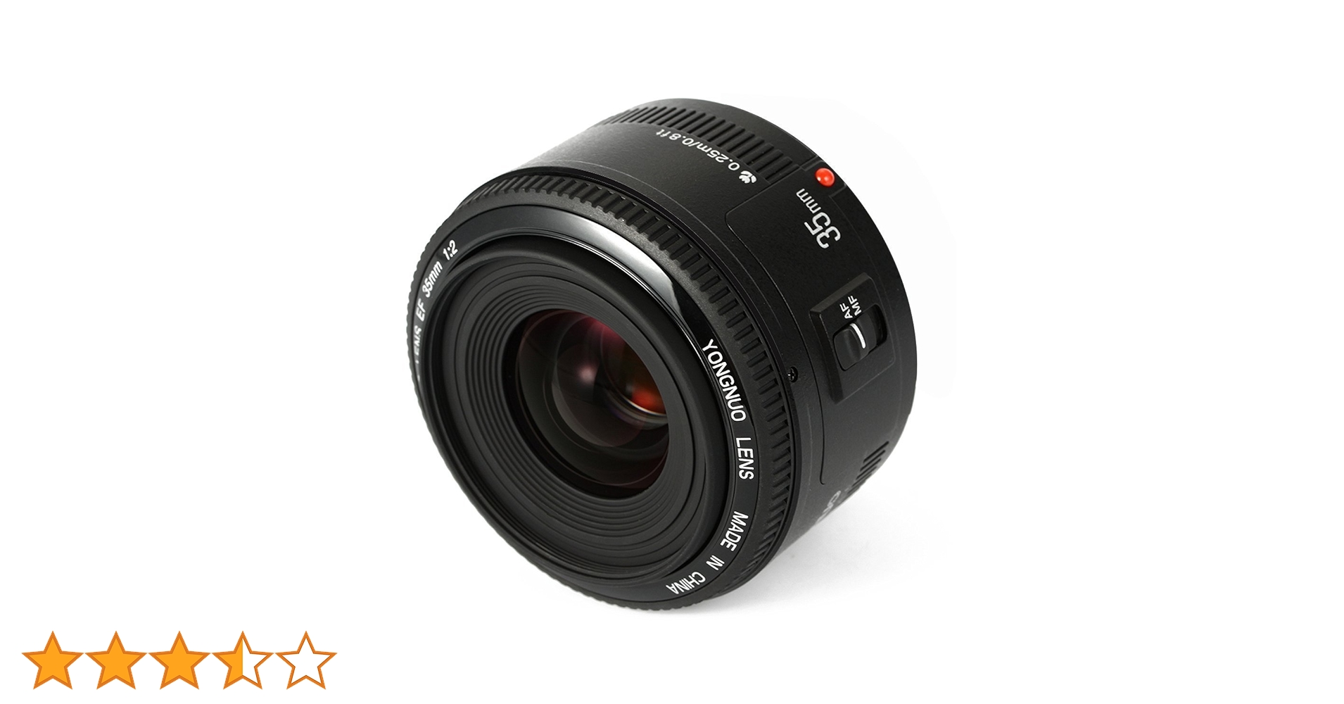 Amazon.co.jp: YONGNUO Canon YN35mm F2 単焦点レンズ キャノン